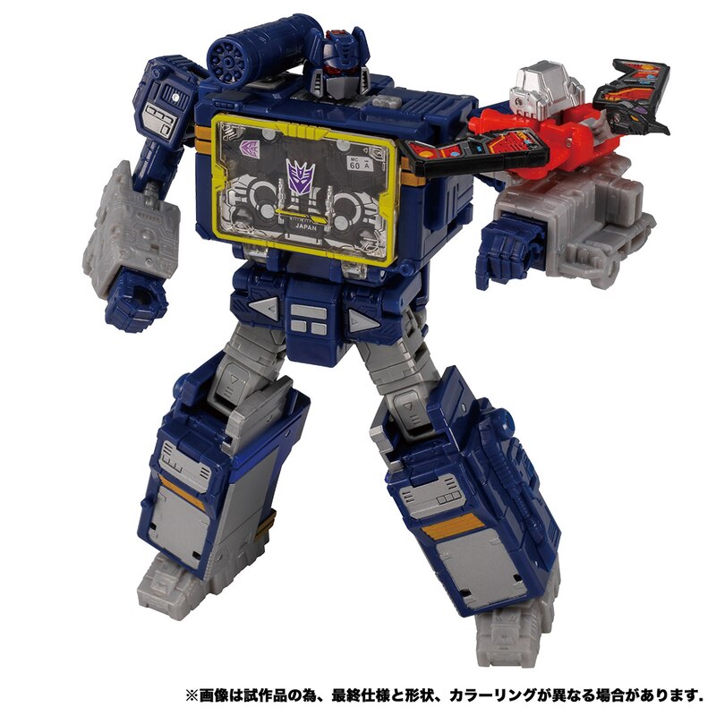 Takara Netflix Transformers WFC-14 Soundwave Official Details and